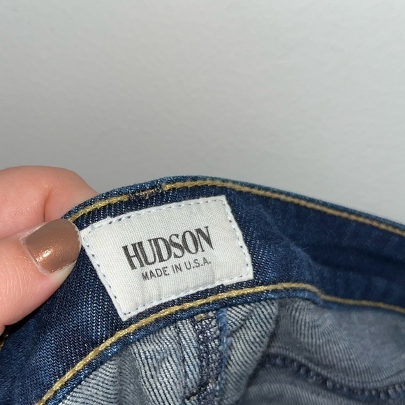 HUDSON Low Rise Blue Jeans Size 27 - Picture 3 of 12